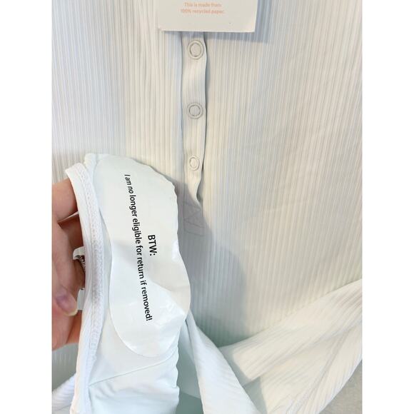 Andie Swim The Malibu Ribbed One Piece XL Tall NWT - Picture 10 of 11